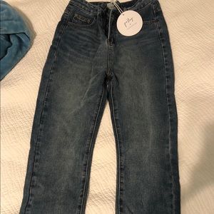 NWT Princess Polly Straight Leg Jeans